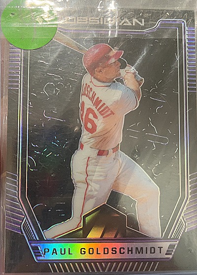 2019 Panini Chronicles Obsidian #29 Paul Goldschmidt — front