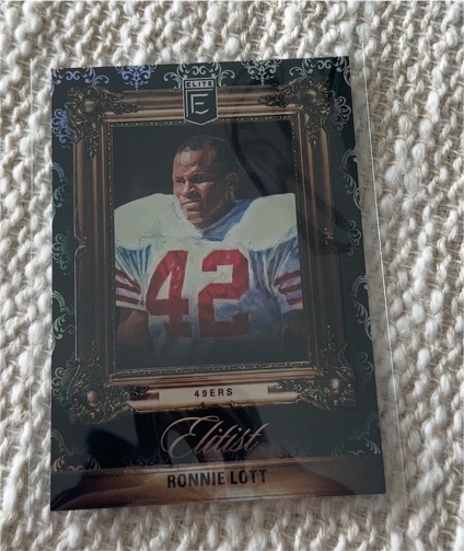2022 Panini Donruss Elite #EL-5 Ronnie Lott Elitist Insert — front