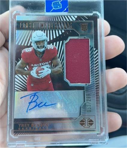 2024 Panini Illusions #113 Trey Benson — front