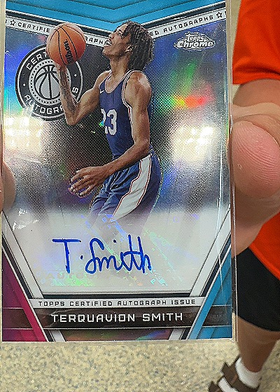 2023-24 Topps Chrome #CA-TS Terquavion Smith — front