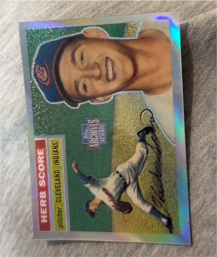 2001 Topps Archives Reserve #140 Herb Score — front
