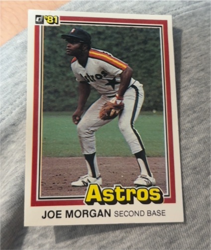 1981 Donruss #18 Joe Morgan — front