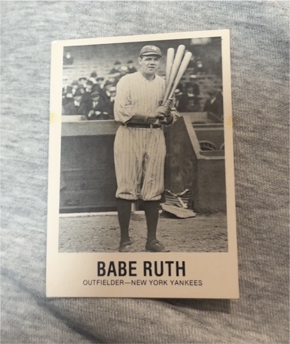 1980 Renata Galasso #91 Babe Ruth — front