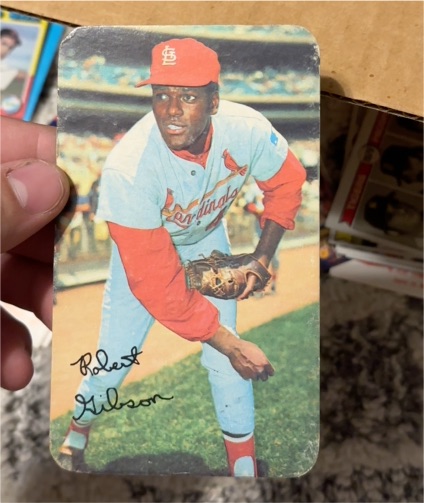 1970 Topps Super #33 Bob Gibson — front