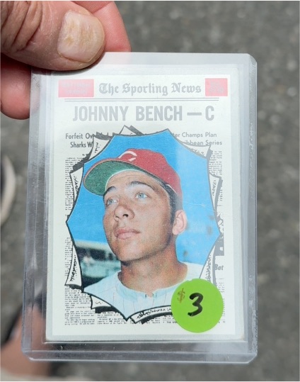 1970 Topps #464 Johnny Bench — front