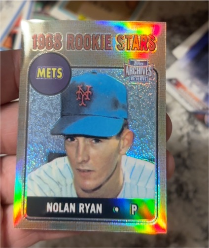 2001 Topps Archives Reserve 1968 Rookie Stars #177 Nolan Ryan — front