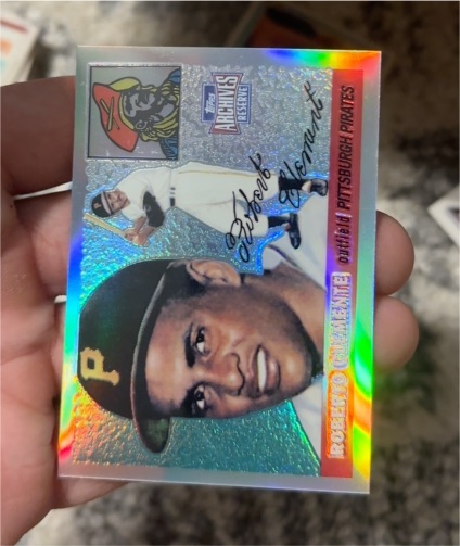 2001 Topps Archives Reserve #319 Roberto Clemente — front