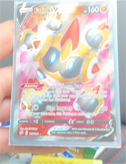 2020 Pokémon TCG Rebel Clash #185 Falinks V — front