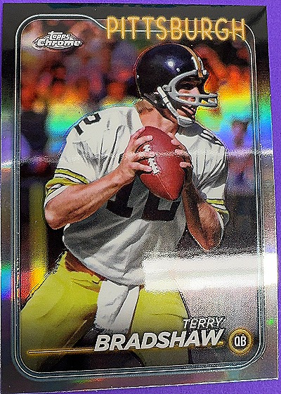 2024 Topps Chrome #161 Terry Bradshaw — front