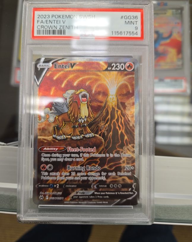 2023 Pokémon SWSH #GG36 Entei V — front