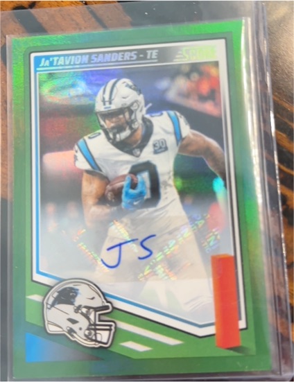 2025 Panini Score # Ja'Tavion Sanders — front