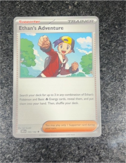 2025 Pokémon SV10: Destined Rivals #165 Ethan's Adventure — front