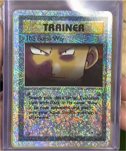 2002 Pokemon Legendary Collection #105 The Boss's Way — front