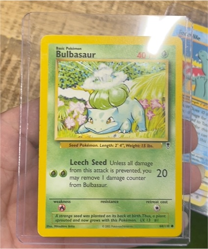 1999 Pokémon Base Set #44 Bulbasaur — front