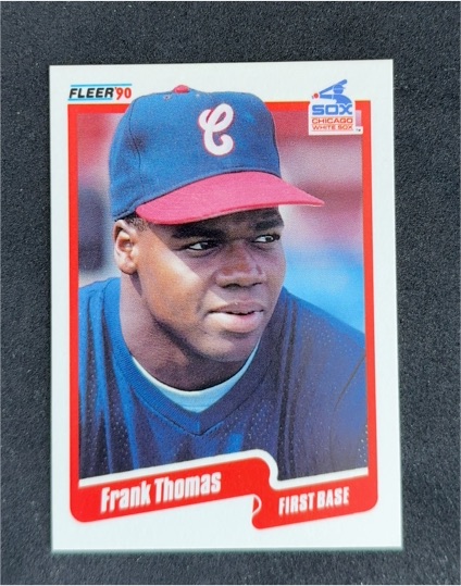 1990 Fleer Update #U-87 Frank Thomas — front