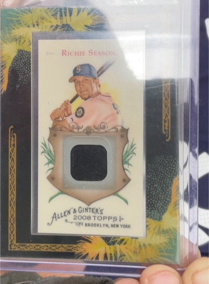 2008 Topps Allen & Ginter #AGR-RS Richie Sexson — front
