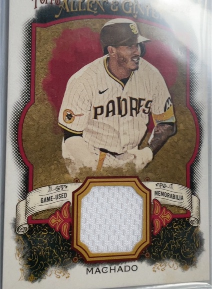 2024 Topps Allen & Ginter #AGR-MM Manny Machado — front