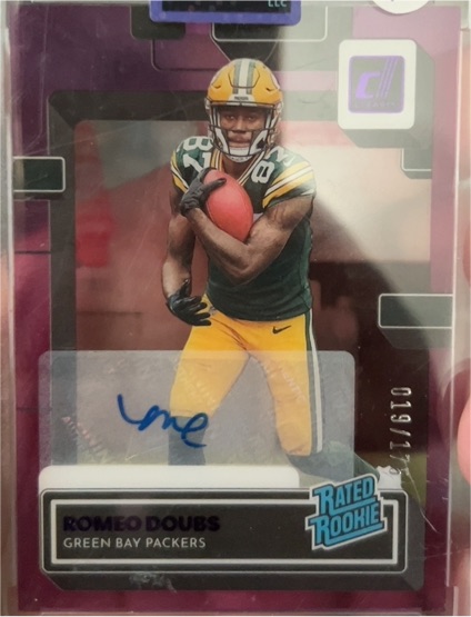 2022 Donruss Clearly Donruss #85 Romeo Doubs — front