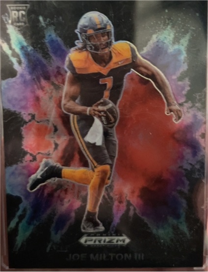 2024 Panini Prizm Draft Picks #CB-9 Joe Milton III — front