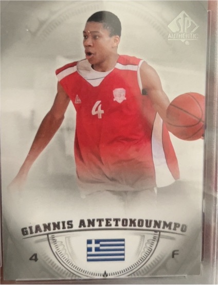 2013-14 SP Authentic #36 Giannis Antetokounmpo Rookie — front