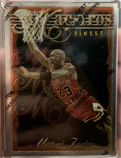 1996-97 Topps Finest #127 Michael Jordan — front