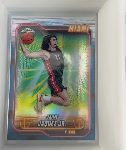 2024-25 Topps Chrome #36 Jaime Jaquez Jr. — front