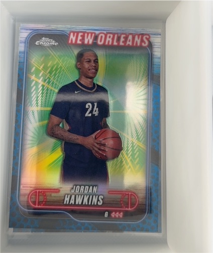 2024-25 Topps Chrome #200 Jordan Hawkins — front
