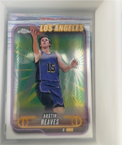 2024-25 Topps Chrome #87 Austin Reaves — front
