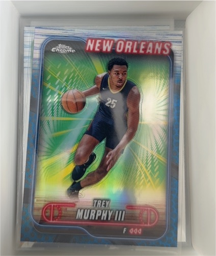 2024-25 Topps Chrome #144 Trey Murphy III — front
