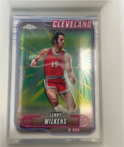 2024-25 Topps Chrome #14 Lenny Wilkens — front