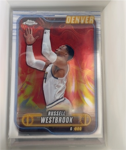 2024-25 Topps Chrome #125 Russell Westbrook — front