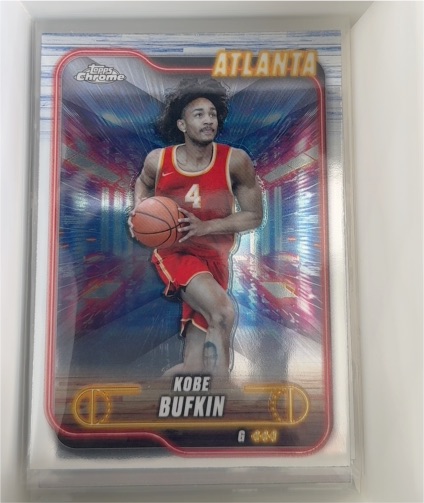 2024-25 Topps Chrome #29 Kobe Bufkin — front