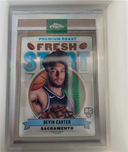2024-25 Topps Chrome #FS-10 Devin Carter Fresh Start — front