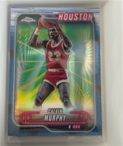 2024-25 Topps Chrome #142 Calvin Murphy — front