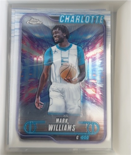 2024-25 Topps Chrome #78 Mark Williams — front