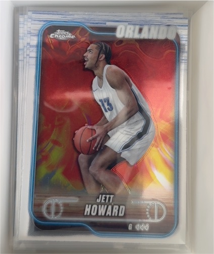 2024-25 Topps Chrome #1 Jett Howard — front