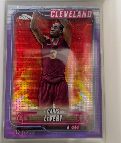 2024-25 Topps Chrome #56 Caris LeVert — front