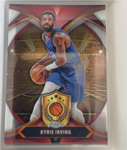 2024-25 Topps Chrome Ball of Duty #BOD-11 Kyrie Irving — front