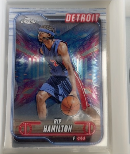 2024-25 Topps Chrome #65 Rip Hamilton — front