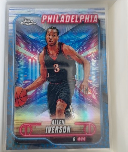2024-25 Topps Chrome #94 Allen Iverson — front