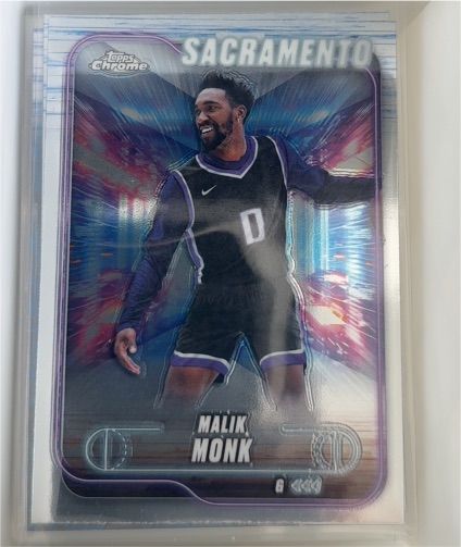 2024-25 Topps Chrome #141 Malik Monk — front