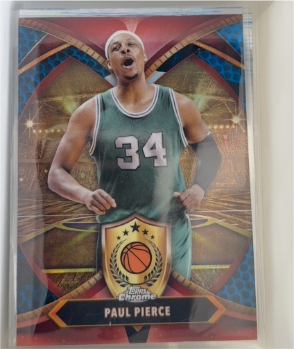 2024-25 Topps Chrome Ball of Duty #BOD-17 Paul Pierce — front