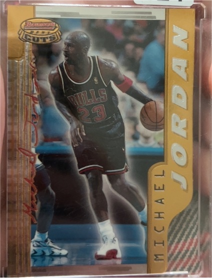 1996-97 Bowman Best Cuts #BC2 Michael Jordan — front