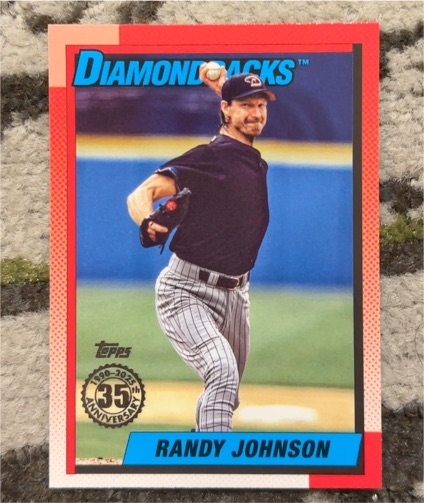 2025 Topps Series 2 35th Anniversary #90B2-50 Randy Johnson — front