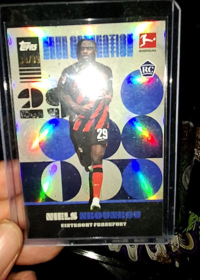 2022 Topps NOW #29 Niels Nkounkou — front