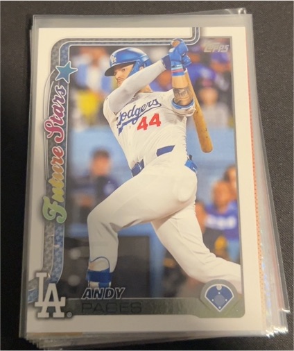 2025 Topps Series 2 #388 Andy Pages Future Stars — front