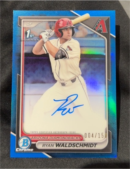 2024 Bowman Chrome #CPA-RW Ryan Waldschmidt — front