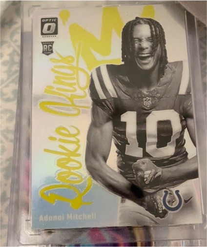 2024 Panini Donruss Optic Rookie Kings #10 Adonai Mitchell — front