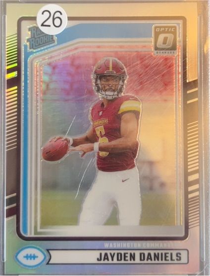 2024 Panini Donruss Optic Rated Rookie #389 Jayden Daniels — front