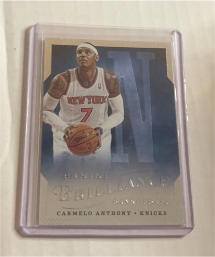 2012 Panini Brilliance Carmelo Anthony — front